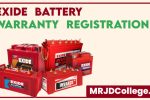 Exide Battery Warranty Registration 2024