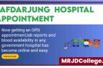 Safdarjung Hospital Online Appointment for OPD Booking