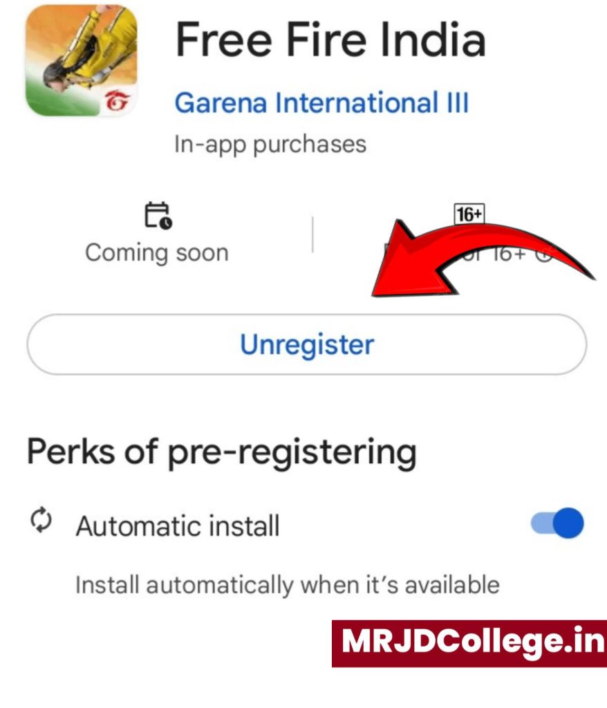 How to pre-register for Free Fire India