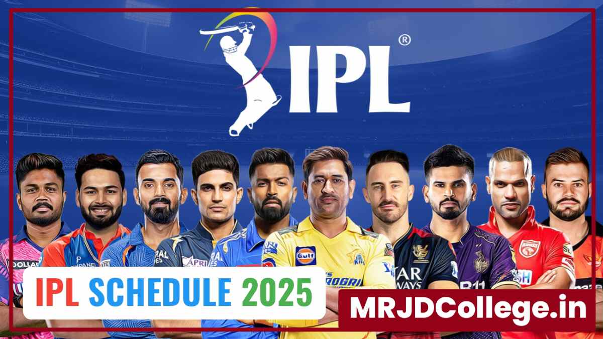 IPL Schedule 2025