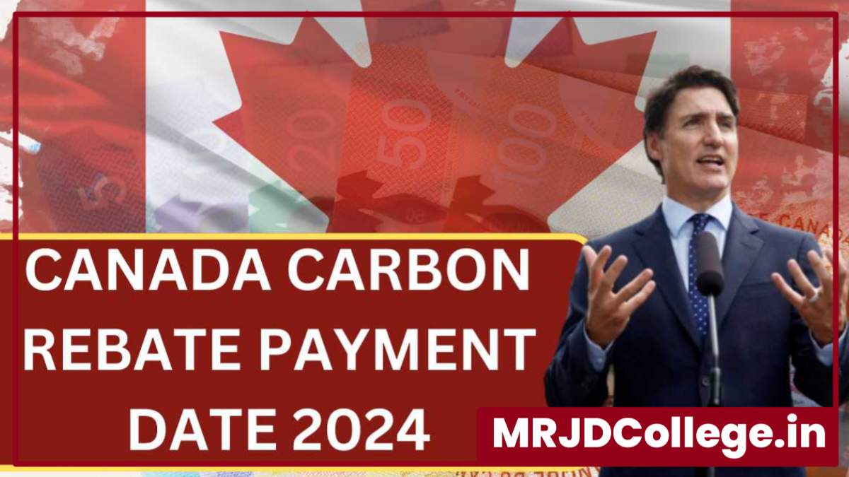 Canada Carbon Rebate 2024