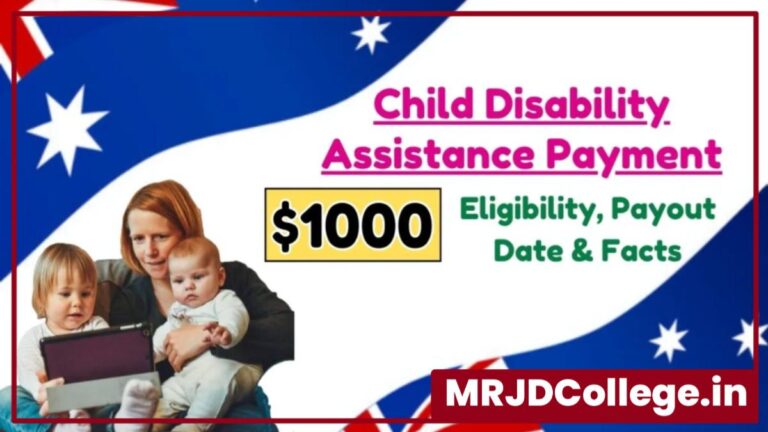 Child Disability Assistance Payment 2024